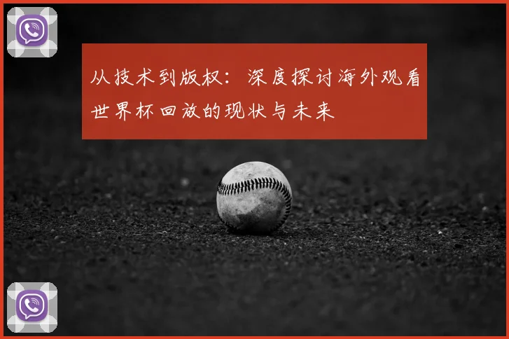 从技术到版权：深度探讨海外观看世界杯回放的现状与未来